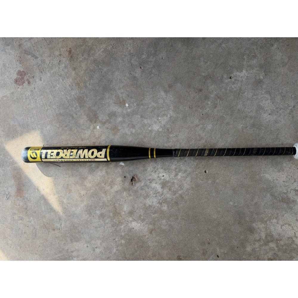 Vintage Worth Powercell CU31 ERC-SE Softball Bat Black 34in 28oz End Loaded